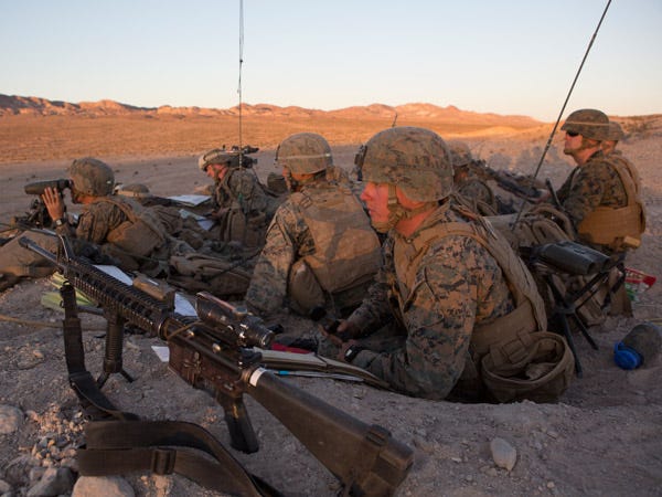 Marines first poke